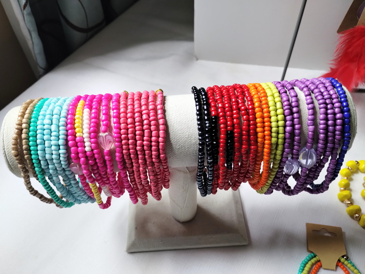 Colorful Stretch Anklets