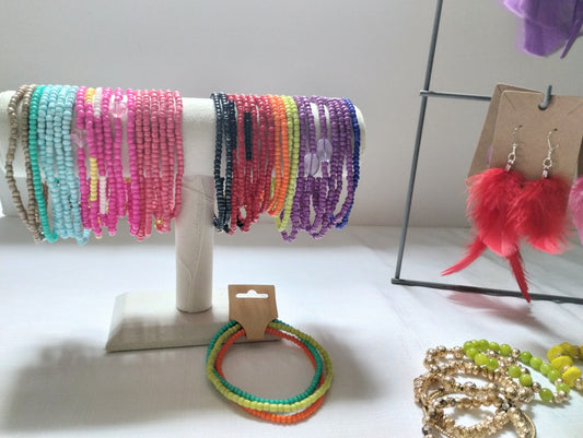 Colorful Stretch Anklets